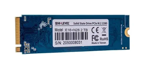 Hi-Level HLV-M2PCIeG4X4SSD2280/2T 2TB 5100/3600MB/s PCIe NVMe M.2 SSD Disk