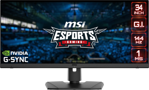 MSI Optix MPG341QR 34″ 1ms 144Hz 3440X1440 (WQHD) G-Sync IPS Gaming(Oyuncu) Monitör