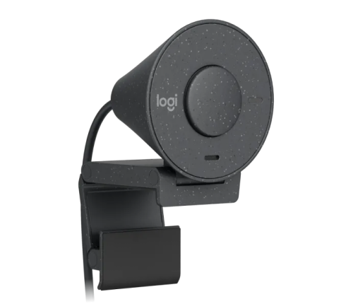 Logitech BRIO 300 Full HD Gizlilik Lens Kapaklı Siyah Web Kamerası -960-001436