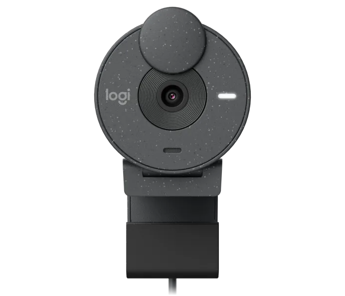 Logitech BRIO 300 Full HD Gizlilik Lens Kapaklı Siyah Web Kamerası -960-001436