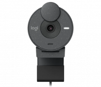 Logitech BRIO 300 Full HD Gizlilik Lens Kapaklı Siyah Web Kamerası -960-001436