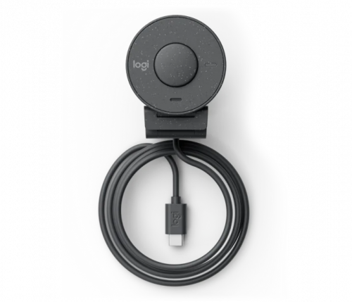 Logitech BRIO 300 Full HD Gizlilik Lens Kapaklı Siyah Web Kamerası -960-001436