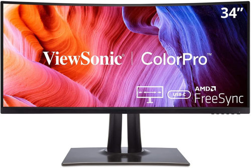 Viewsonic VP3481A 34″ 5ms 100Hz 3440X1440 WQHD FreeSync VA Curved Monitör
