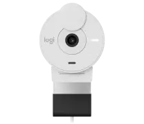 Logitech BRIO 300 Full HD Gizlilik Lens Kapaklı Beyaz Web Kamerası - 960-001442