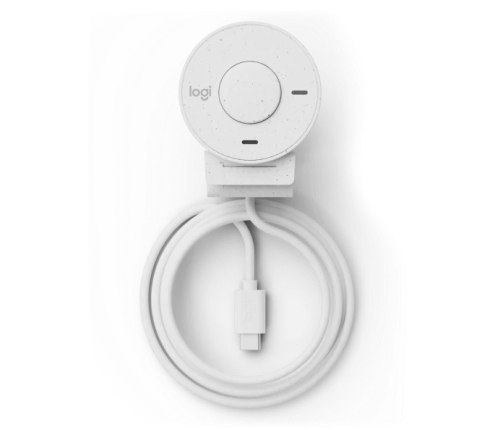 Logitech BRIO 300 Full HD Gizlilik Lens Kapaklı Beyaz Web Kamerası - 960-001442