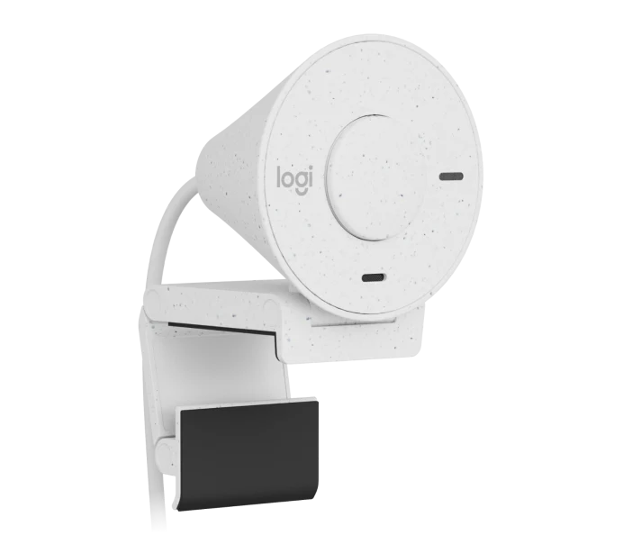 Logitech BRIO 300 Full HD Gizlilik Lens Kapaklı Beyaz Web Kamerası - 960-001442