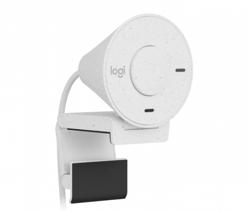 Logitech BRIO 300 Full HD Gizlilik Lens Kapaklı Beyaz Web Kamerası - 960-001442