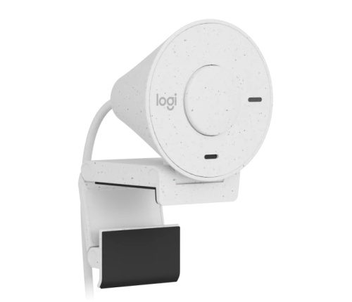 Logitech BRIO 300 Full HD Gizlilik Lens Kapaklı Beyaz Web Kamerası - 960-001442