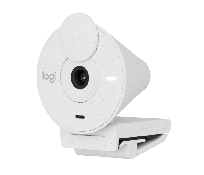 Logitech BRIO 300 Full HD Gizlilik Lens Kapaklı Beyaz Web Kamerası - 960-001442
