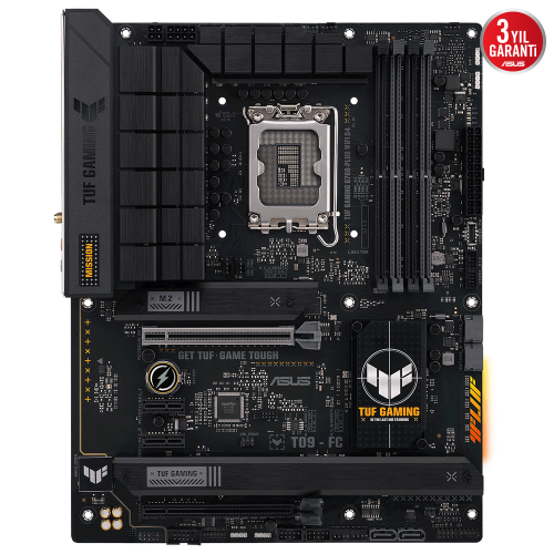 ASUS TUF Gaming B760-Plus WIFI D4 Intel B760 Soket 1700 DDR4 5333(OC)MHz ATX Gaming (Oyuncu) Anakart