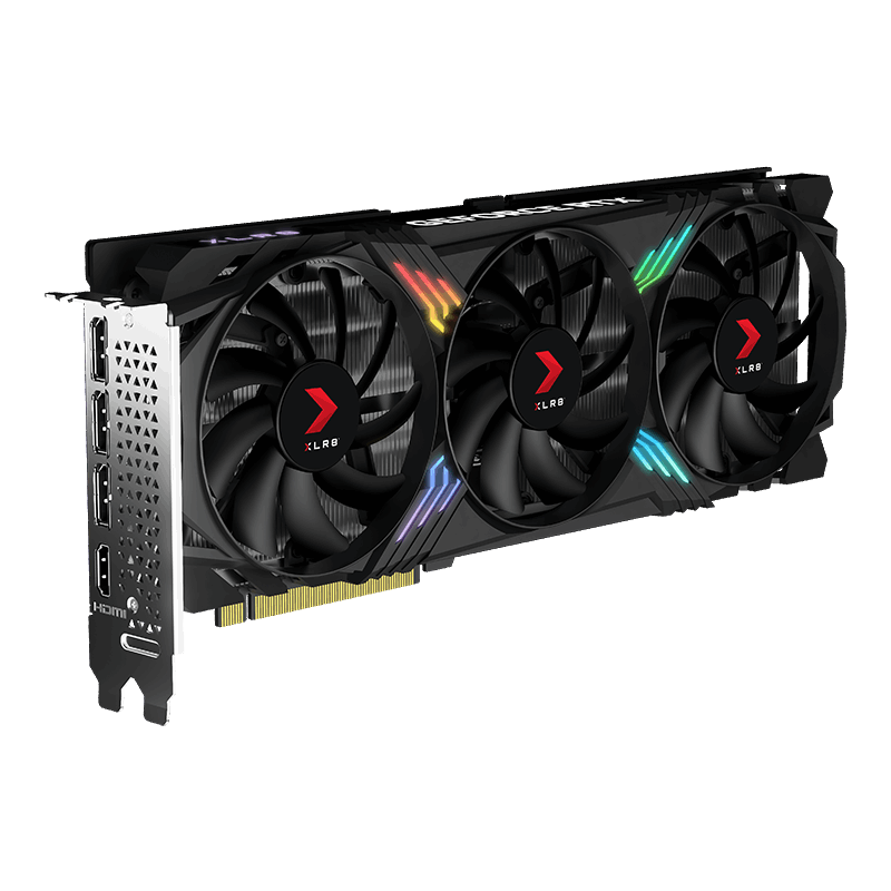 PNY RTX 4060 Ti XLR8 Gaming VERTO RGB 8 GB GDDR6 128Bit (VCG4060T8TFXXPB1) DX12 Gaming (Oyuncu) Ekran Kartı