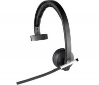 Logitech H208E Mono Siyah Kablosuz Şarj Standlı Kulaklık - 981-000512