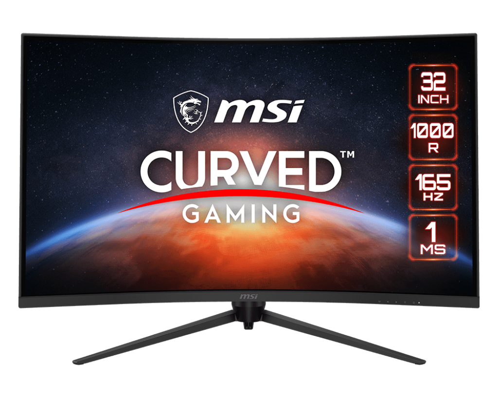 MSI Optix G321CQP 31.5″ 1ms 165Hz FreeSync Premium VA WQHD 1000R Curved Gaming (Oyuncu) Monitör