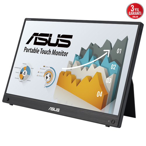 Asus ZenScreen MB16AHT 15.6″ 5ms 60Hz Flicker-Free IPS Dokunmatik Full HD Monitör