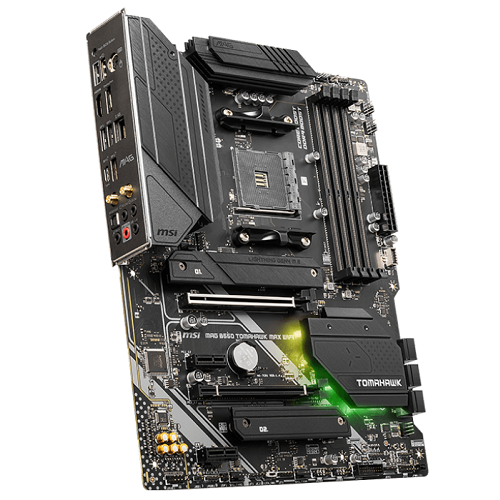 MSI MAG B550 TOMAHAWK MAX WIFI AMD B550 Soket AM4 DDR4 5100(OC)Mhz ATX Gaming (Oyuncu) Anakart