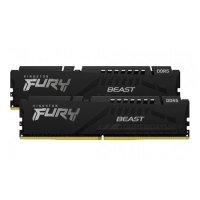 Kingston Fury Beast KF560C36BBEK2-64 64GB (2x32GB) DDR5 6000MHz CL36 Siyah Gaming Ram (Bellek)