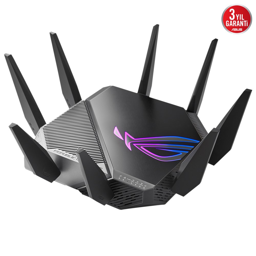 ASUS ROG Rapture GT-AX11000 Pro Tri Band WİFi 6 AiProtection Pro Gaming (Oyuncu) Router