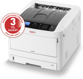 Oki C824DN Euro 47228002 A3/A4 Tek Fonksiyonlu Renkli Lazer Yazıcı