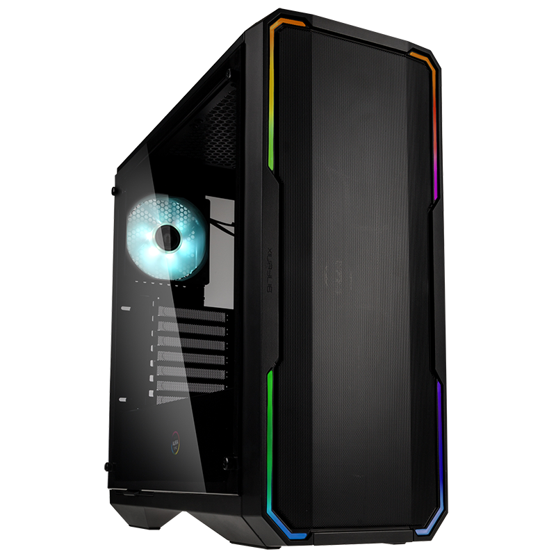 Bitfenix Enso Mesh Black +4 ARGB ESM-150-KKWGK-4A ATX Mid Tower Kasa