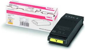 Oki 9006129 Y-C650 Sarı Toner