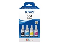 Epson C13T66464A (664) L550/ L200/ L220/ L355/ L365 4 Renk Multipack Kartuş