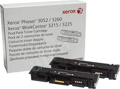 Xerox 106R02782 Phaser 3052/3260/WC 3215/3225 Siyah 2`li Toner