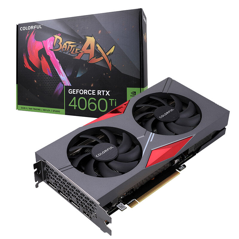 COLORFUL RTX 4060 Ti 8GB GDDR6 128Bit NB DUO 8GB-V DX12 Gaming (Oyuncu) Ekran Kartı