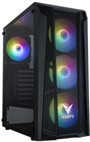 Vento VG15FE FSP 650W 80+ PSU Temperli Cam 4x120mm ATX Kasa