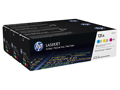Hp U0SL1AM (131A) Mavi/Kırmızı/Sarı 3lü Paket Toner