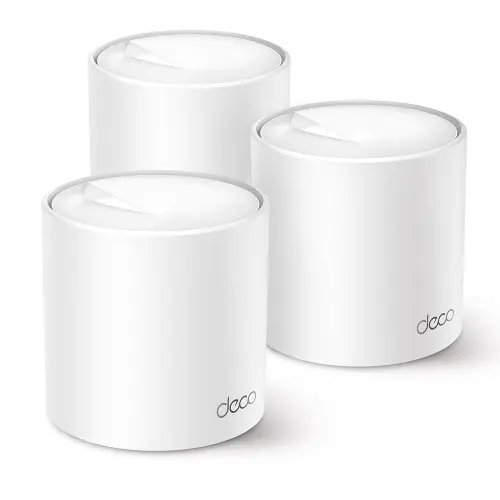 TP-Link Deco X50 AX3000 Dual Band Ev Wi-Fi 6 Sistemi (3`li)