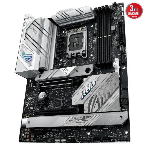 Asus ROG STRIX B760-A Gaming Wifi Intel B760 Soket 1700 DDR5 7200(OC)MHz ATX Gaming (Oyuncu) Anakart