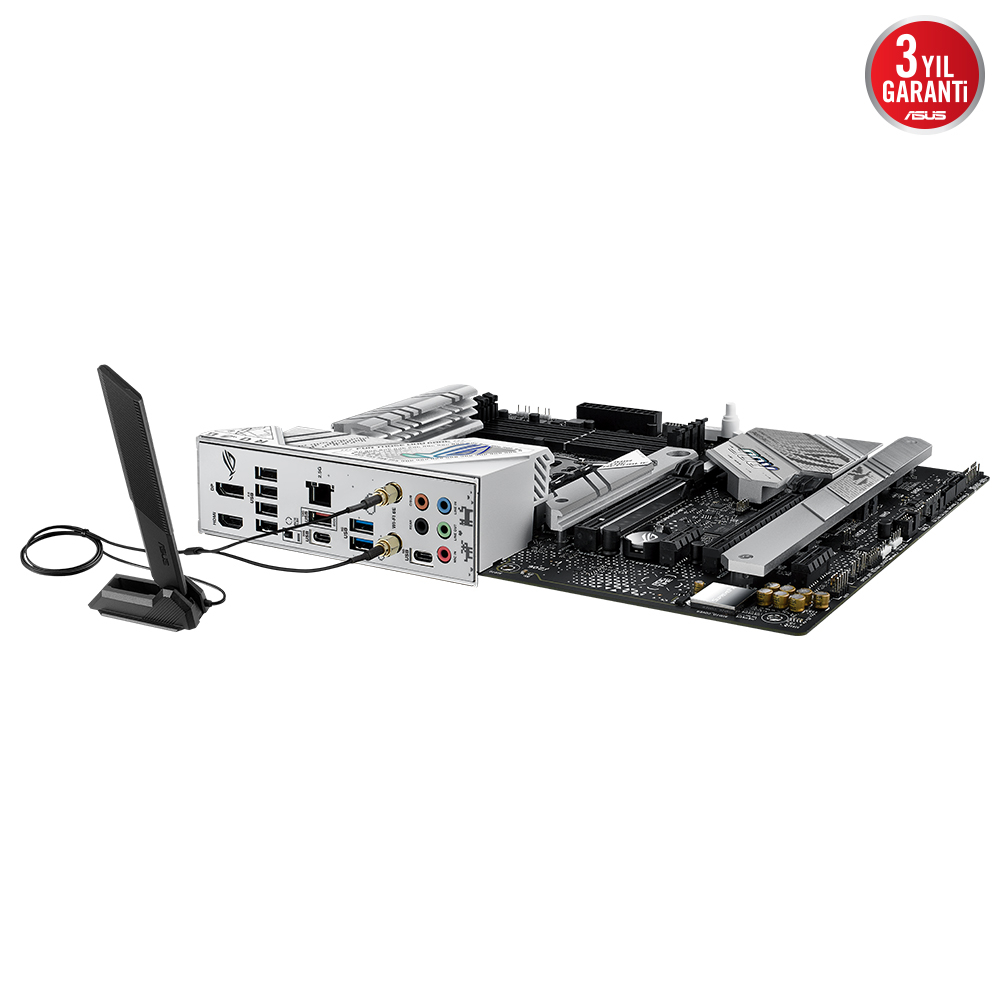 ASUS ROG STRIX B760-A Gaming Wifi Intel B760 Soket 1700 DDR5 7200(OC)MHz ATX Gaming (Oyuncu) Anakart