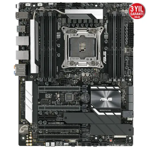 Asus WS C422 PRO/SE Soket 2066 DDR4 2933(CO)Mhz ATX Gaming (Oyuncu) Anakart