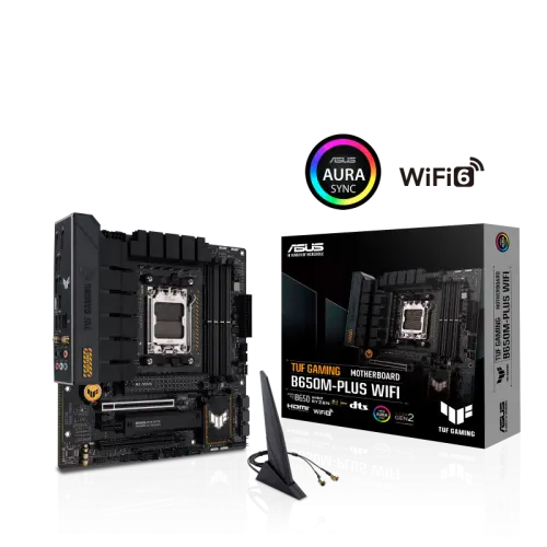 AMD Ryzen 9 7900X İşlemci +Asus TUF Gaming B650M-Plus WIFI Anakart Bundle