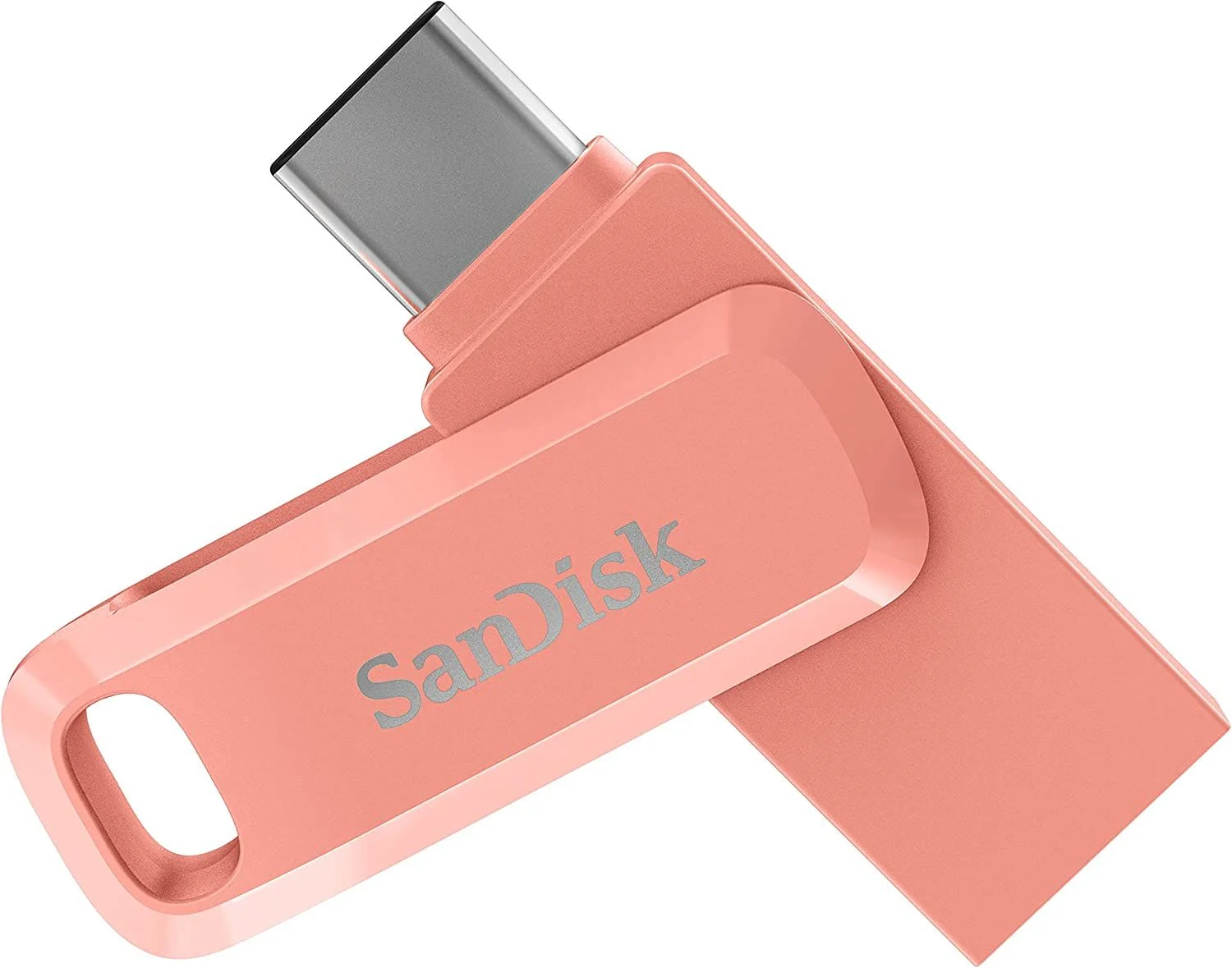 Sandisk Dual Drive Go SDDDC3-256G-G46PC 256GB Amber USB Bellek