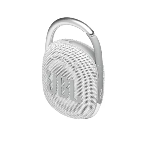 JBL Clip 4 IPX7 Su Geçirmez Beyaz Bluetooth Hoparlör