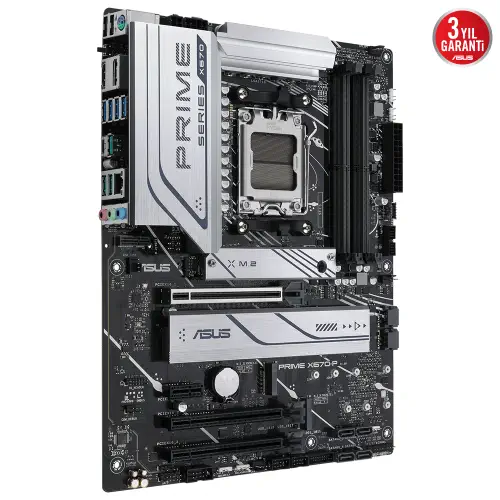 Asus Prime X670-P-CSM AMD Ryzen Soket AM5 6400(OC)Mhz ATX Anakart