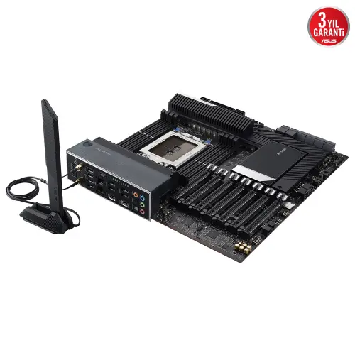 ASUS PRO WS WRX80E-SAGE SE WIFI II AMD WRX80 Soket sWRX8 DDR4 E-ATX Anakart