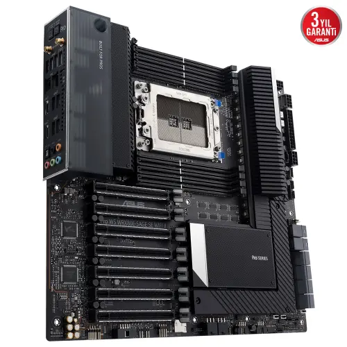 ASUS PRO WS WRX80E-SAGE SE WIFI II AMD WRX80 Soket sWRX8 DDR4 E-ATX Anakart