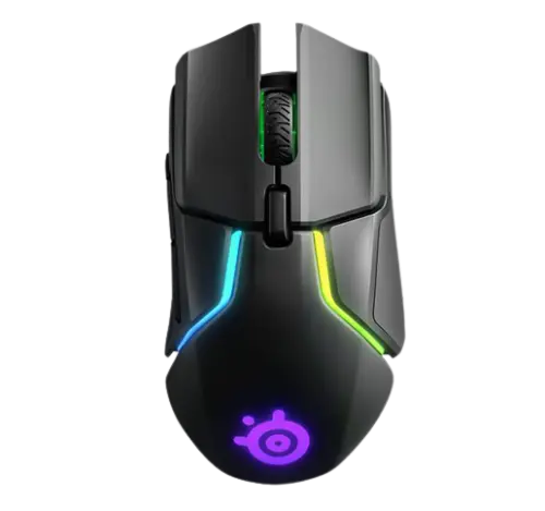 Steelseries Rival 650 SSM62456 12.000CPI 7 Tuş RGB Wireless Optik Gaming Mouse + SteelSeries QcK+ Mousepad