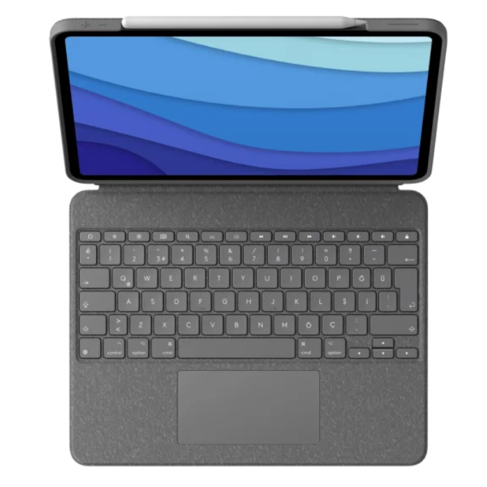 Logitech Combo Touch iPad Air 10.5″ 4. Nesil Klavye - 920-010270