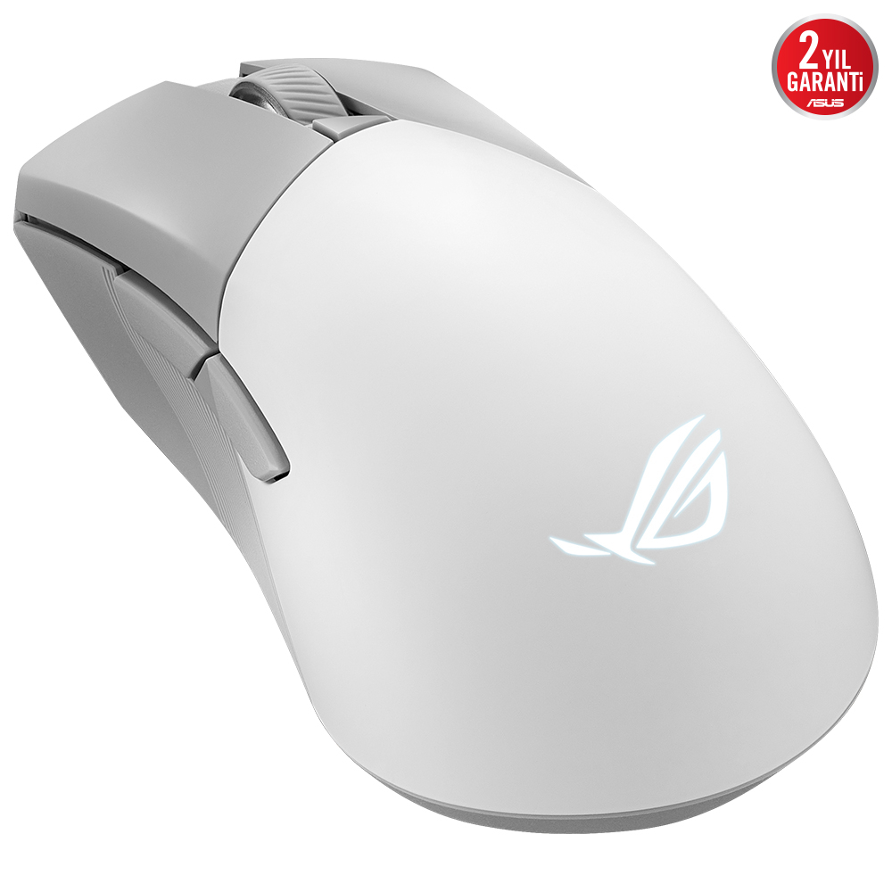 ASUS ROG Gladius III 36.000 DPI 6 Tuş Optik RGB Kablosuz Beyaz Gaming (Oyuncu) Mouse