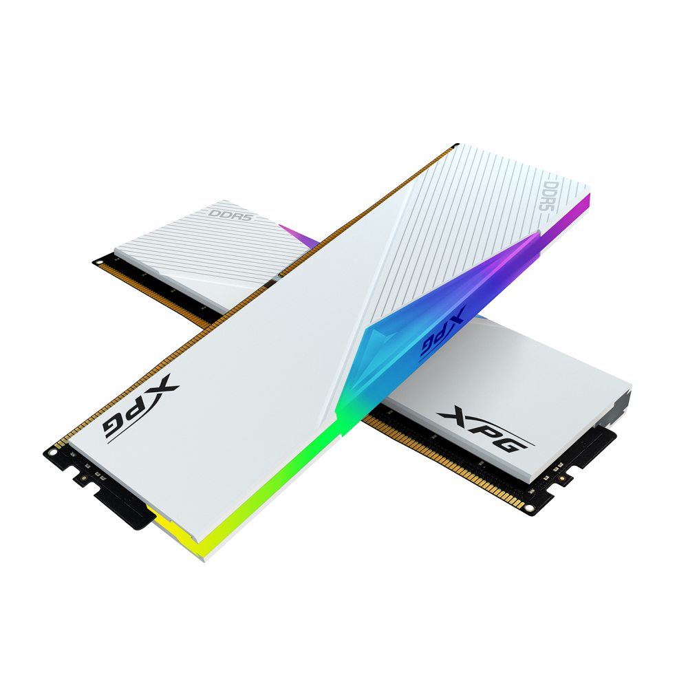 XPG Lancer RGB White AX5U6000C3016G-DCLARWH 32GB (2x16GB) DDR5 6000MHz CL30 Gaming (Oyuncu) Ram