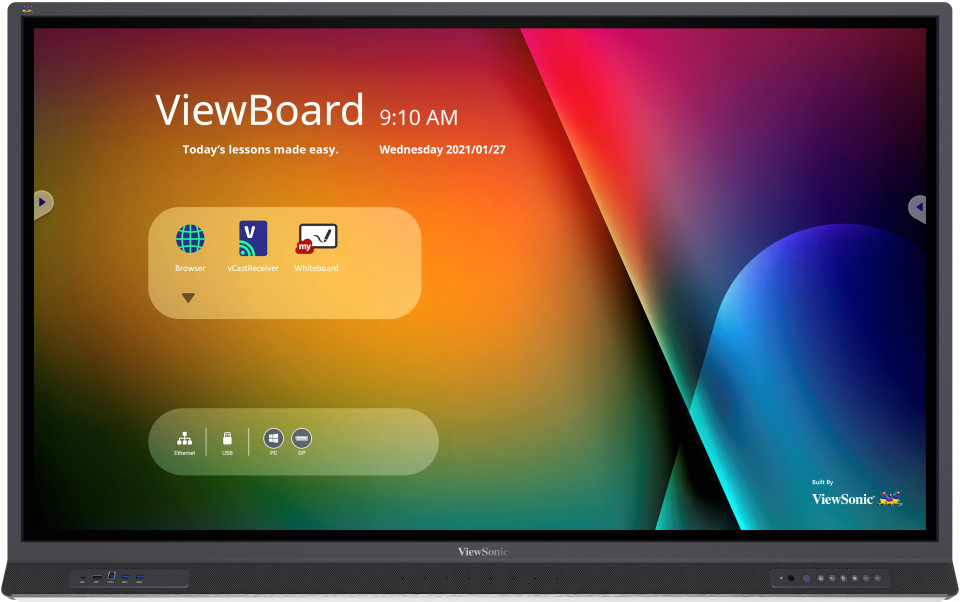 ViewSonic ViewBoard IFP6552-1A 65″ 6.5ms 60Hz IPS LED 4K UHD Dokunmatik Ekran