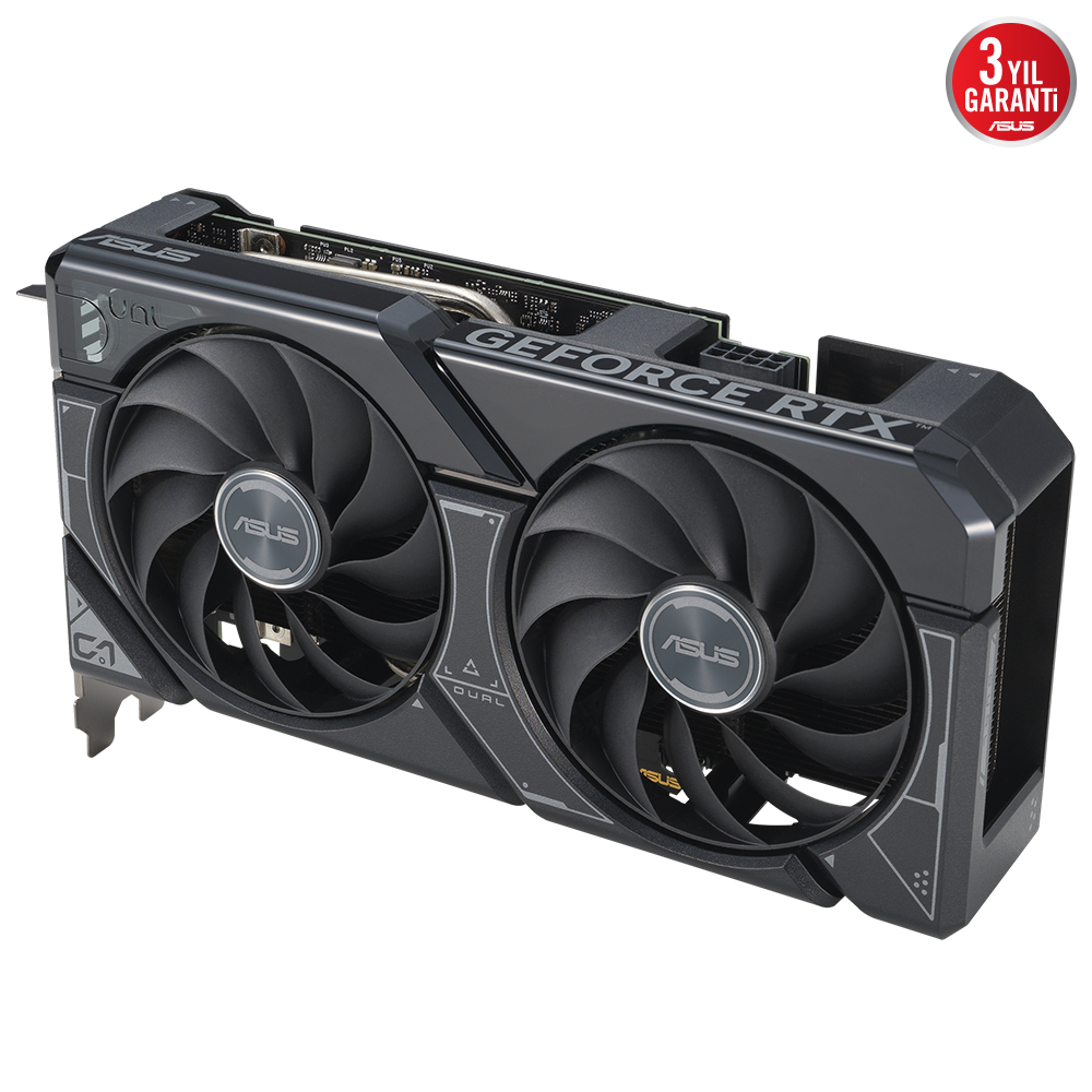 ASUS Dual GeForce RTX 4060 OC DUAL-RTX4060-O8G 8GB GDDR6 128Bit DX12 DLSS 3 Gaming (Oyuncu) Ekran Kartı