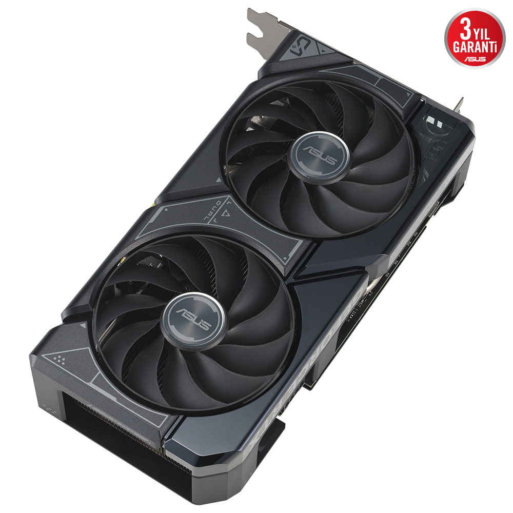ASUS Dual GeForce RTX 4060 OC DUAL-RTX4060-O8G 8GB GDDR6 128Bit DX12 DLSS 3 Gaming (Oyuncu) Ekran Kartı