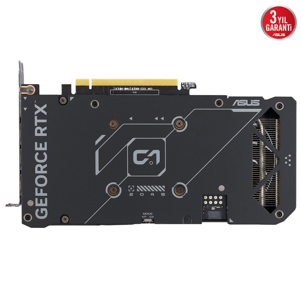 ASUS Dual GeForce RTX 4060 OC DUAL-RTX4060-O8G 8GB GDDR6 128Bit DX12 DLSS 3 Gaming (Oyuncu) Ekran Kartı