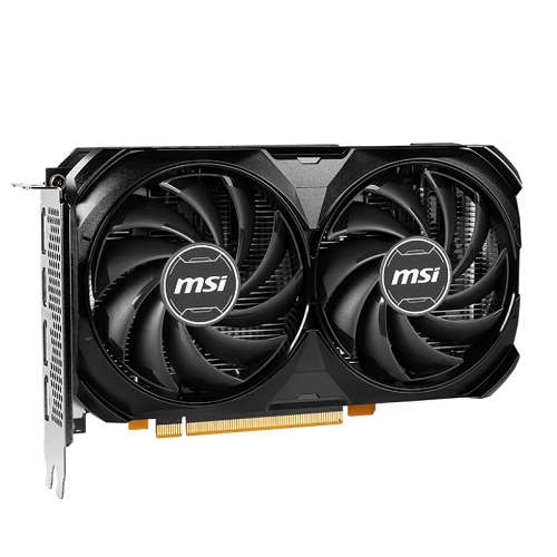 MSI GeForce RTX 4060 VENTUS 2X BLACK 8G OC GDDR6 128Bit DX12 DLSS 3 Gaming (Oyuncu) Ekran Kartı