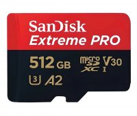 SanDisk Extreme Pro SDSQXCD-512G-GN6MA 200MB/s 512GB Micro SD Hafıza Kartı