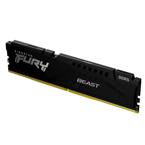 Kingston Beast KF556C40BB-16 16GB (1x16GB) DDR5 5600MHz CL40 Siyah Gaming Ram (Bellek)